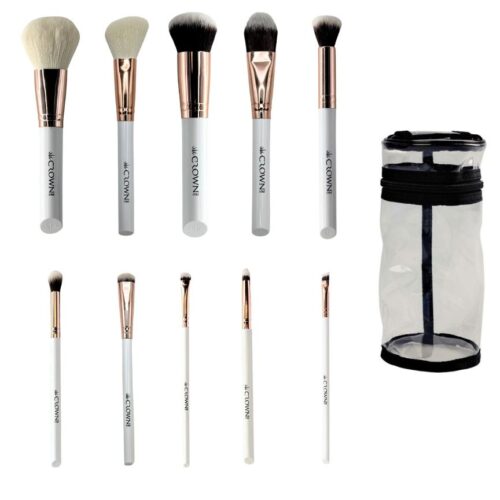 Crown Pro Brush Kit - Set of 10 Vegan Makeup Brushes