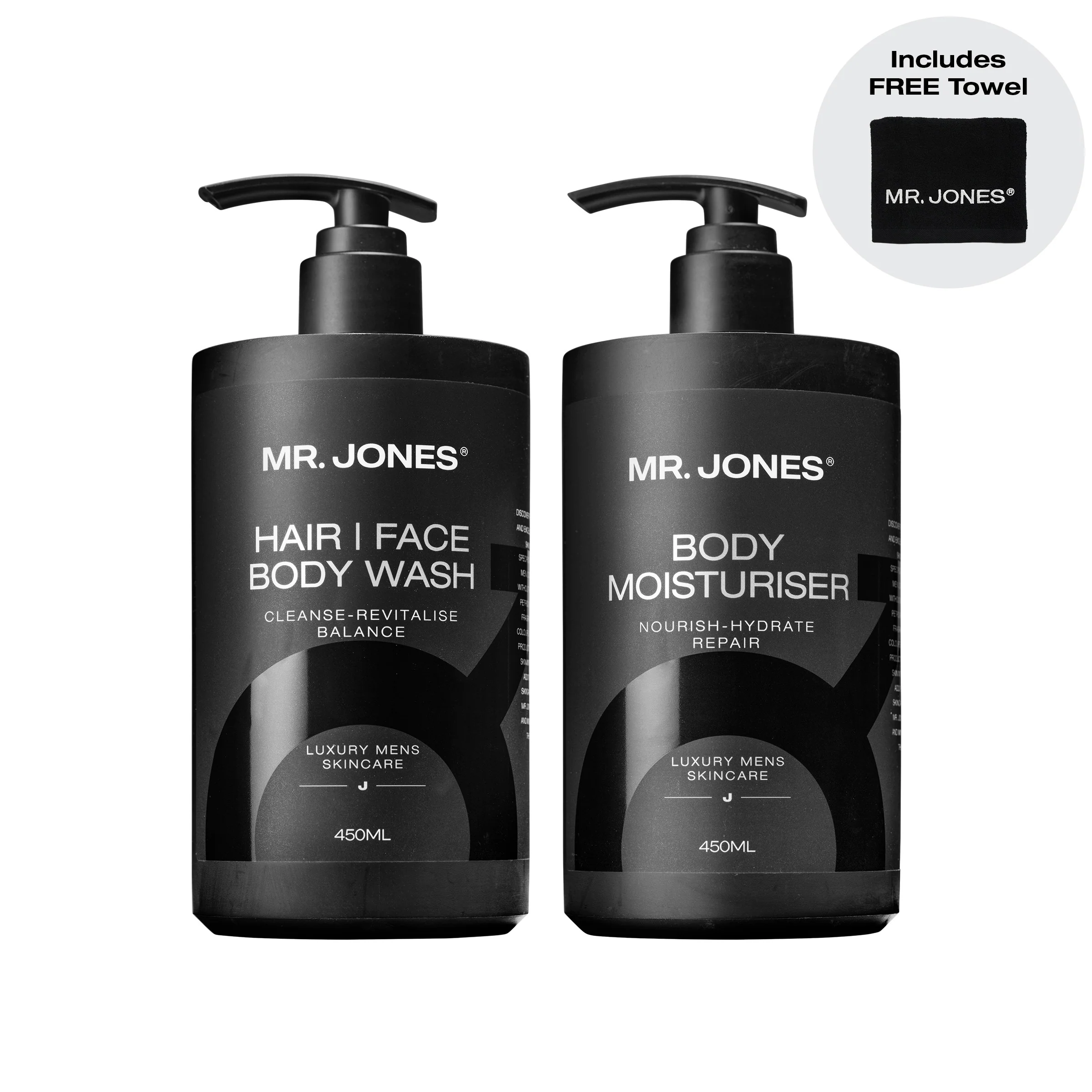 MR JONES The Body Pack - Men's Body Care Set