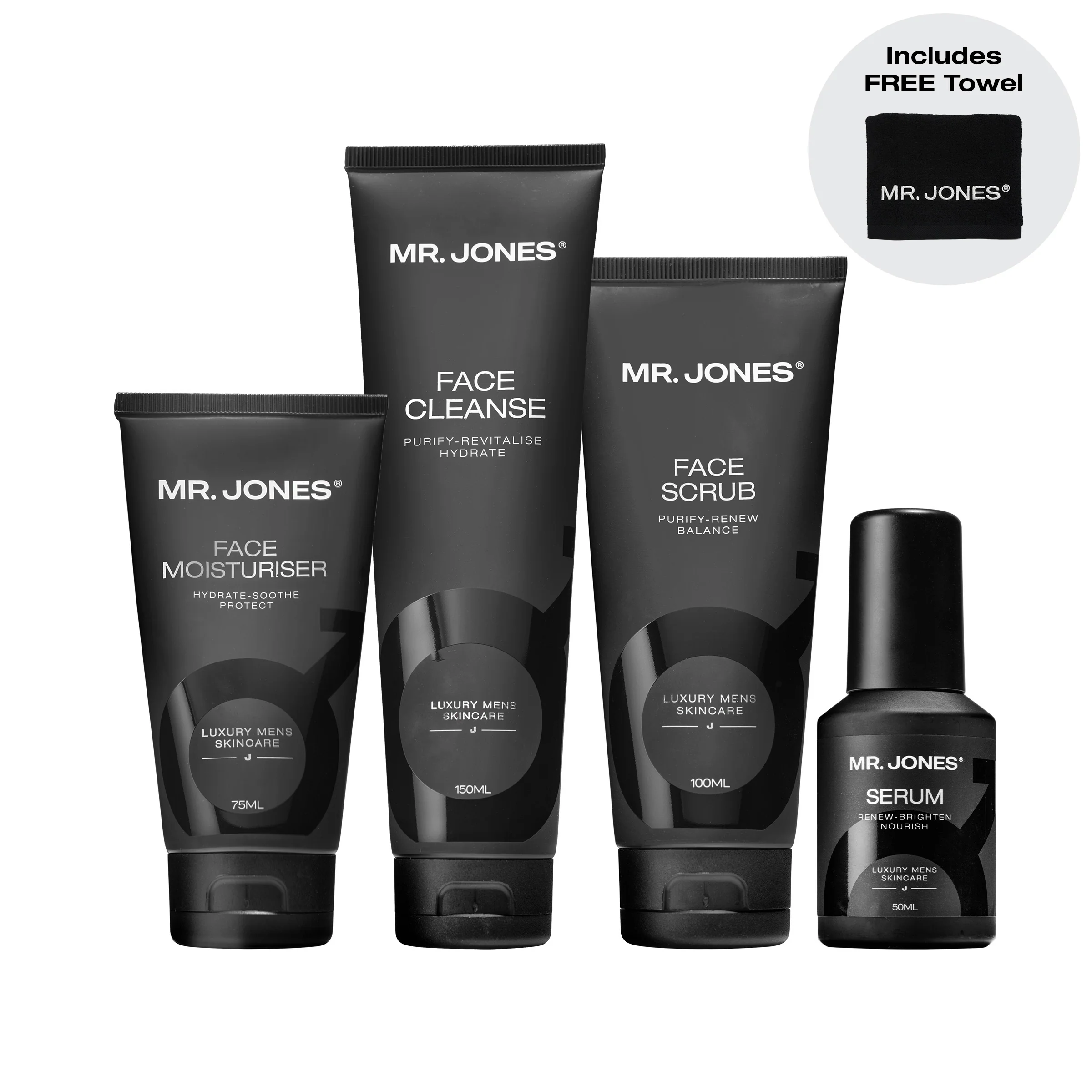 MR JONES The Face Pack - Mens Face Skincare Set