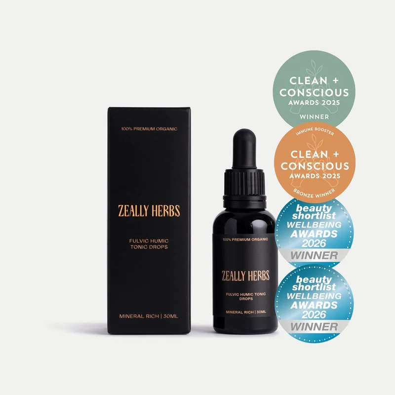 ZEALLYHERBS Fulvic Humic Tonic Drops