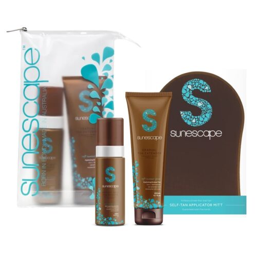SUNESCAPE - Perfect Tan 365 Pack - Month in Maui (FREE Application Mitt valued at $9.90)